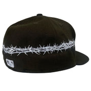 Crown of Thorns NY Fitted Hat (Brown)