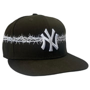 Crown of Thorns NY Fitted Hat (Brown)