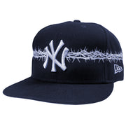 Crown of Thorns NY Fitted Hat (Navy)