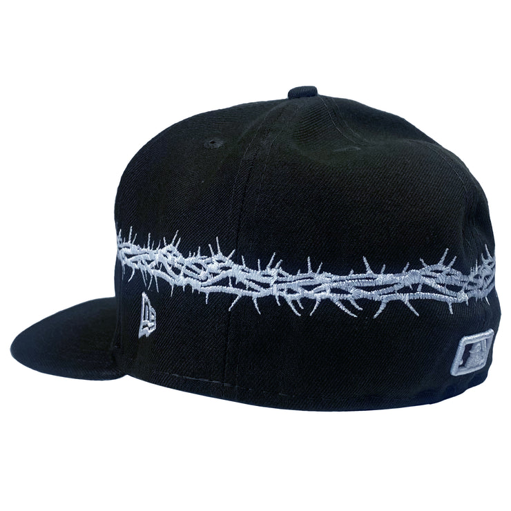 Crown of Thorns NY Fitted Hat (Navy)